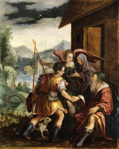 Abramo congeda suo figlio Ismaele da Jan Soens
